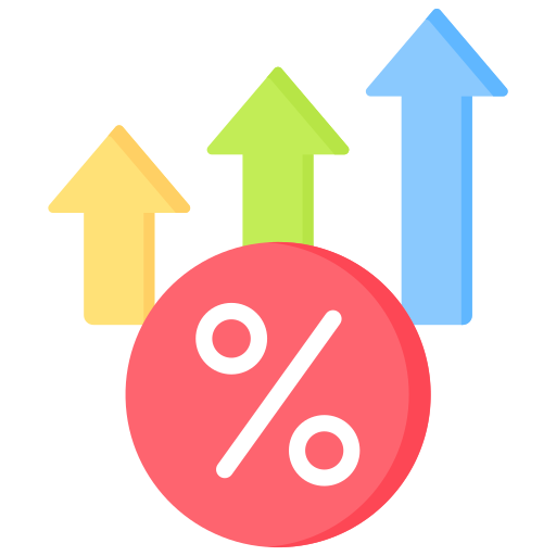 Interest rate icon